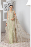 Pareesia by Zarif Luxury Formal Net 3Pc Suit ZP-03 Seafoam