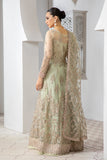 Pareesia by Zarif Luxury Formal Net 3Pc Suit ZP-03 Seafoam