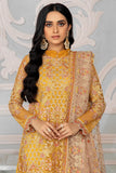 ZARIF Bahaar Unstitched Formal Embroidered 3Pc Suit ZB-03 GOLDIER