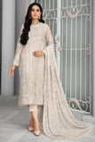ZARIF Bahaar Unstitched Formal Embroidered 3Pc Suit ZB-08 FAUNA