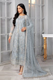 ZARIF Bahaar Unstitched Formal Embroidered 3Pc Suit ZB-05 SKYLER