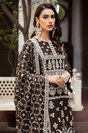 Alizeh Fashion Shahtaj Formal Wedding Embroidered 3PC Suit D-08 Naqsh