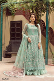 Alizeh Fashion Shahtaj Formal Wedding Embroidered 3PC Suit D-02 Anarkali