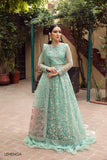 Alizeh Fashion Shahtaj Formal Wedding Embroidered 3PC Suit D-02 Anarkali