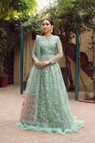 Alizeh Fashion Shahtaj Formal Wedding Embroidered 3PC Suit D-02 Anarkali