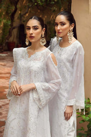 Alizeh Fashion Shahtaj Formal Wedding Embroidered 3PC Suit D-05 Shahnoor