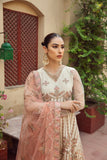 Alizeh Fashion Shahtaj Formal Wedding Embroidered 3PC Suit D-01 Zevar