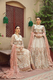 Alizeh Fashion Shahtaj Formal Wedding Embroidered 3PC Suit D-01 Zevar