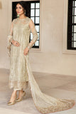 Zarif Gulzaar Festive Chiffon Unstitched 3Pc Suit ZFG-03 DAISY