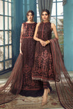 Rangrez by Zarif Festive Chiffon 3Pc Suit ZR-03 CARMEL