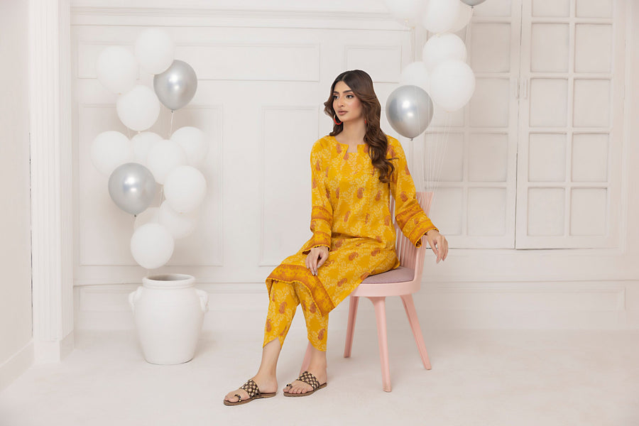 Regalia Identic Separates Vol-05 Printed Lawn Unstitched 2Pc Suit D-6