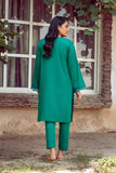 La Rosaa Basics Embroidered Self Cotton Lawn Stitched 2Pc Suit LRB24-02 Jade