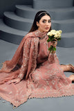 Reena by Alizeh Fashion Embroidered Chiffon Unstitched 3Pc Suit D-04 Isla