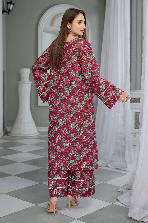 TZK-34- SAFWA TULIP KHADDAR DIGITAL PRINT 2-PIECE COLLECTION Vol 3