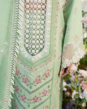Zevk Flora Festive Embroidered Lawn Unstitched 3Pc Suit - ROSEMARY
