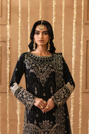 Emaan Adeel Sheherzadi Embroidered Chiffon Unstitched 3Pc Suit - SAHAR