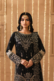 Emaan Adeel Sheherzadi Embroidered Chiffon Unstitched 3Pc Suit - SAHAR