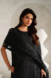 Zarif Muse Thread Embroidered Organza Unstitched 3Pc Suit ZE-MT-04 Maelin