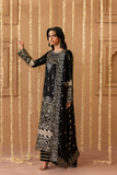 Emaan Adeel Sheherzadi Embroidered Chiffon Unstitched 3Pc Suit - SAHAR