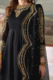 Neeshay Dastaan Embroidered Chiffon Unstitched 3Pc Suit - Nayab