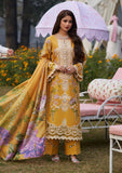 SONA Festive Embroidered Lawn Dress with Digital Printed Pure Tissue Silk Dupatta from ELAF's "ELAF EID EDIT" 2024 Collection.