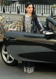 Elaf Premium Embroidered Linen Unstitched 3Ps Suit EPW-3B Dreamy Embrace