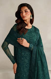 Zarif Muse Thread Embroidered Chiffon Unstitched 3Pc Suit ZE-MT-06 Sayah