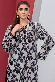 Safwa Printed Lawn Pret 2Pc Suit (Shirt/Trouser) P000383