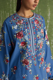 Coco Zara Shahjahan Embroidered Karandi Unstitched 3Pc D-9A ASMANI