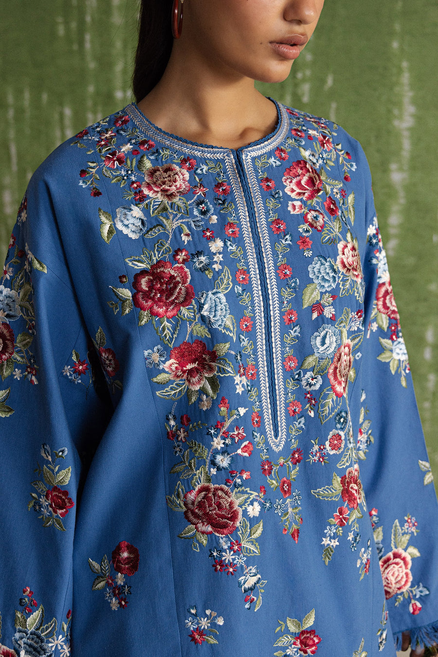 Coco Zara Shahjahan Embroidered Karandi Unstitched 3Pc D-9A ASMANI