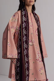 Coco Zara Shahjahan Embroidered Karandi Unstitched 3Pc D-3A RAKHSH