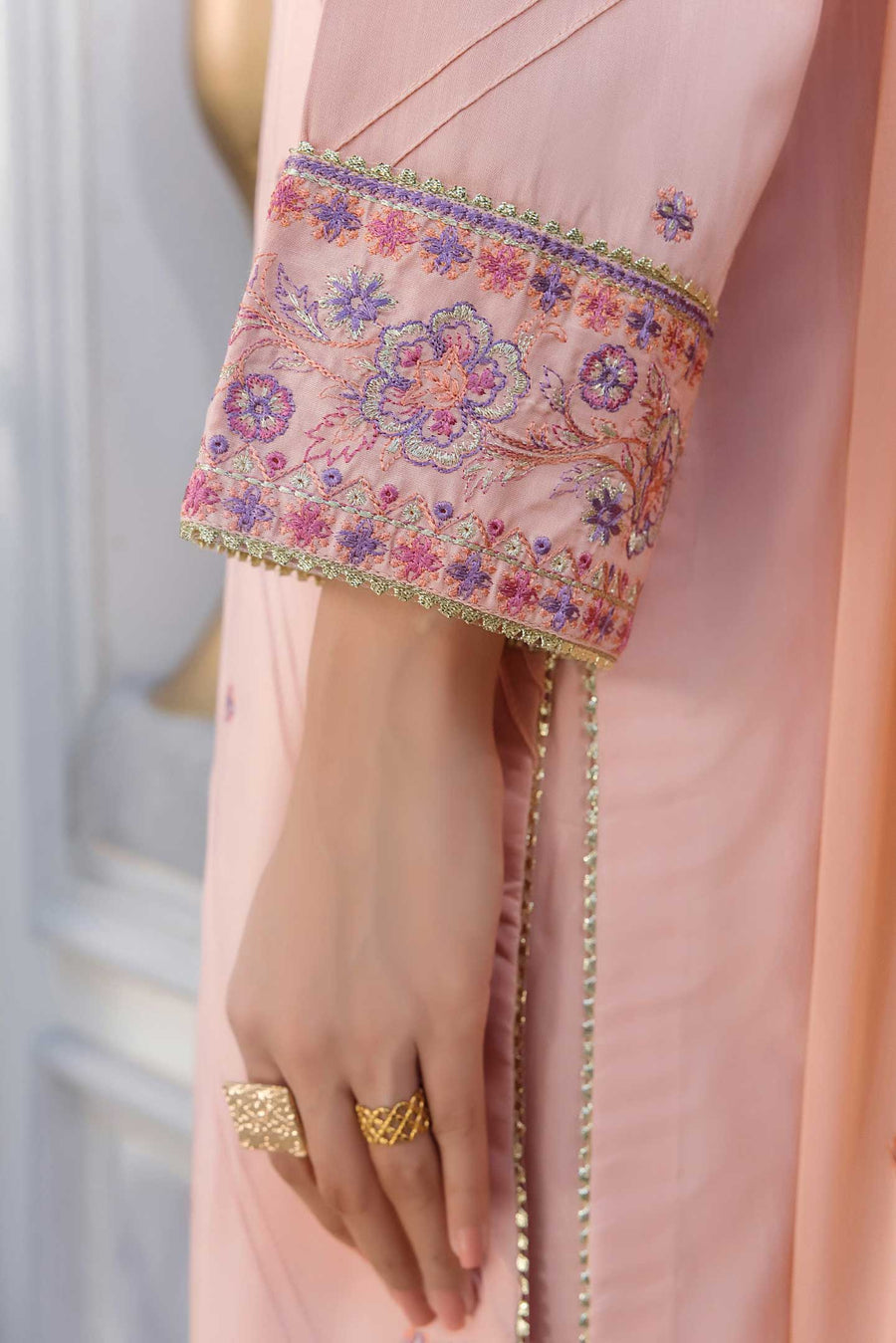 Zarya by Safwa Embroidered Viscose Unstitched 3Pc Suit ZAR-01