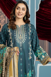 Safwa Summer Printed Lawn Unstitched 3 Piece Suit SSP-11