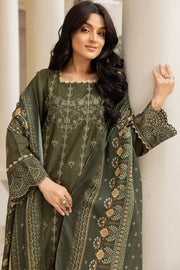 Safwa Ashley Embroidered Viscose Doria Unstitched 3Pc Suit ASC-11
