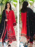 Zellbury Winter Embroidered Khaddar Unstitched 3Pc Suit WUW22E30089