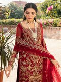 Layali Formals By Akbar Aslam Embroidered Net Suit - OMAIRA