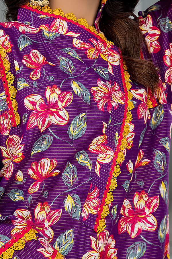 TZK-38- SAFWA TULIP KHADDAR DIGITAL PRINT 2-PIECE COLLECTION Vol 3