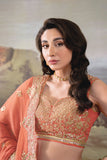 Neeshay Dastaan Embroidered Chiffon Unstitched 3Pc Suit - Zebunnisa