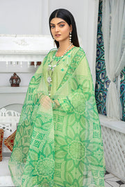 Safwa Embroidered Lawn Pret 3Pc Suit 3P-EMB-120