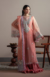 Fabiha Fatima Elvin Embroidered Organza 3Pc Pret Suit - ROSELLE