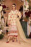 Safwa Greta Premium Embroidered Lawn Unstitched 3Pc Suit SGR-06