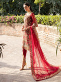 Layali Formals By Akbar Aslam Embroidered Net Suit - OMAIRA