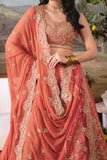 Neeshay Dastaan Embroidered Chiffon Unstitched 3Pc Suit - Zebunnisa