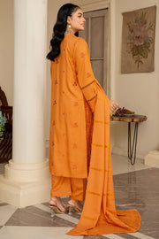 Safwa Ashley Embroidered Viscose Doria Unstitched 3Pc Suit ASC-08
