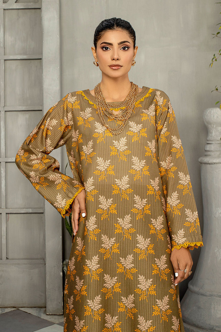 Safwa Tulip Vol-04 Printed Masuri Unstitched 2Piece Suit TZK-64
