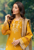 Onora by Humdum Embroidered Khaddar Unstitched 3Pc Suit D-02