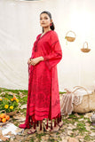 Safwa Kishmish Premium Embroidered Chikankari Lawn Unstitched 3Pc Suit SKH-05