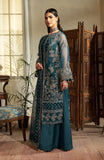 Fabiha Fatima Mehar-o-Maah Embroidered Organza Unstitched 3Pc Suit - BLOOM