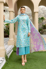 Safwa Praha Vol-01 Fine Digital Printed Lawn Unstitched 3Pc Suit SPH-09