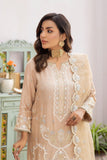 La Rosaa Festive Eid Embroidered Self Lawn Ready to Wear 3Pc Suit LE-24-04